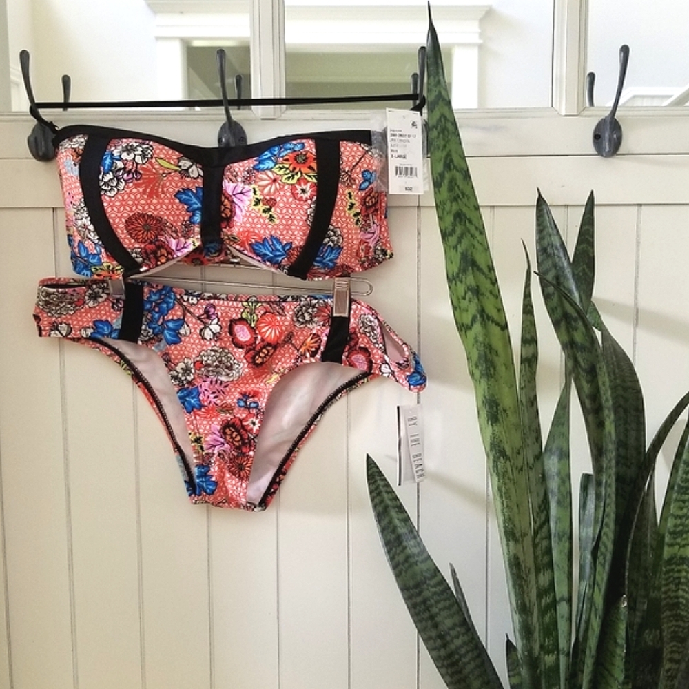 NWT! 2 Piece Zen Garden Bikini Swimsuit